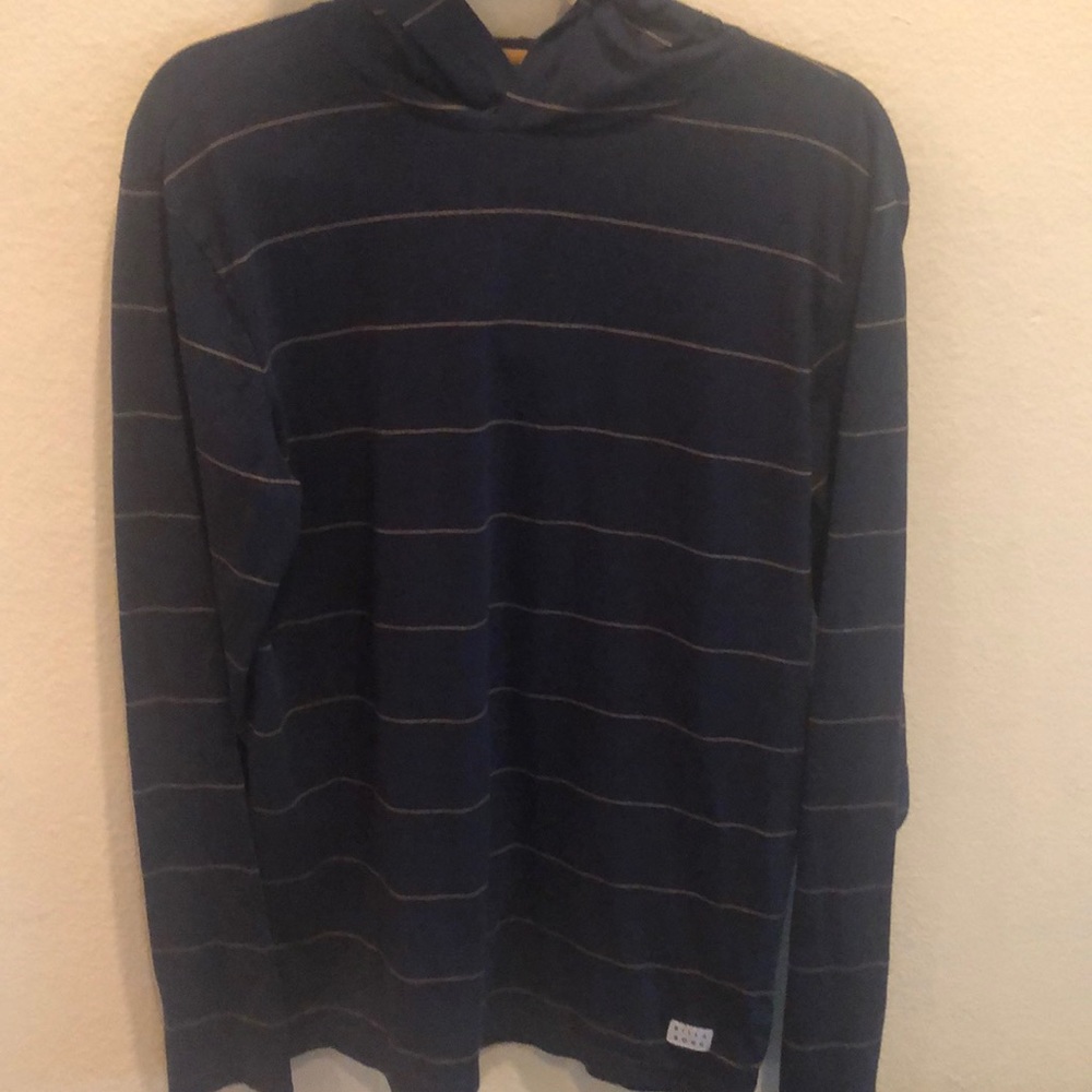 SZ M Billabong Long Sleeve Mens Shirt with Hood